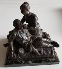 Ancien regule marbre d'occasion Ancien regule marbre d'occasion  Saint-Éloy-les-Mines