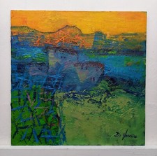 Quadro paesaggio astratto usato  Vodo Cadore