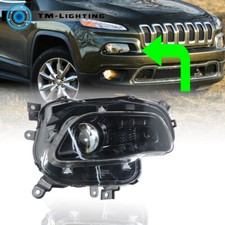 Farol lateral de passageiro preto halogênio Jeep Cherokee 2014-2017 2018 comprar usado  Enviando para Brazil