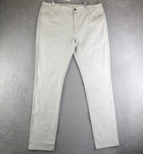 Calça Vuori Meta Masculina 38x33 Cinza Atlética Slim Fit 4 Vias Elástica Secagem Rápida comprar usado  Enviando para Brazil