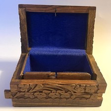 Vintage hand carved for sale  Easton