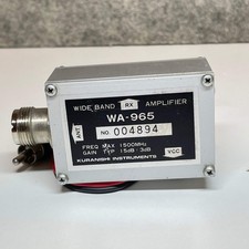 Amplificador de banda larga KURANISHI WA-965 para YAESU FRG-9600 / FRG-965 comprar usado Amplificador de banda larga KURANISHI WA-965 para YAESU FRG-9600 / FRG-965 comprar usado  Enviando para Brazil