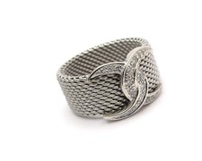 Bandring stahl weissgold gebraucht kaufen  Düsseldorf
