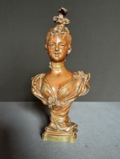 Antike bronzebüste dame gebraucht kaufen  Hadamar