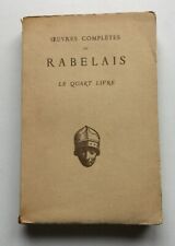 Oeuvres complètes rabelais d'occasion  Joinville-le-Pont