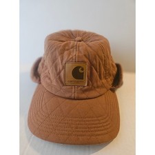 Boné de inverno Carhartt acolchoado chapéu caçador aba orelha marrom comprar usado  Enviando para Brazil