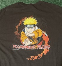 Camiseta Vintage Naruto Torneio Jogador Anime Mangá Shonen Jump Bandai Y2k RARA comprar usado  Enviando para Brazil