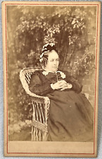 Cdv seated lady for sale  CHESTERFIELD