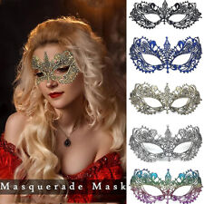 Máscara facial de renda veneziana vestido fantasia festa Halloween senhora comprar usado  Enviando para Brazil