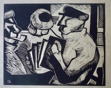 Gromaire bois gravé d'occasion Gromaire bois gravé d'occasion  Fourchambault