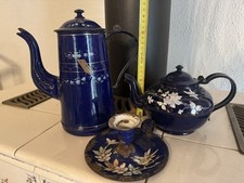 Lot cafetière émaillée d'occasion  Veneux-les-Sablons