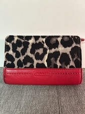 Coach ocelot wallet for sale  Crescent