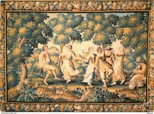 Aubusson tapisserie danse d'occasion  Fruges