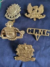Insignias de gorra militar coleccionables del ejército británico + otros segunda mano  Embacar hacia Mexico