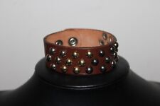 Bracciale vera pelle usato  Pomigliano d'Arco