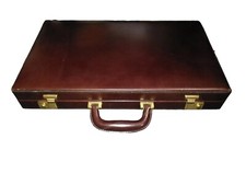 Backgammon kunstlederkoffer ko gebraucht kaufen  München