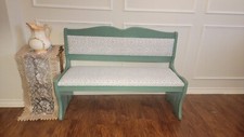 Green seater upholstered for sale  Mansfield