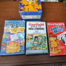 Garfield video box for sale  BRADFORD