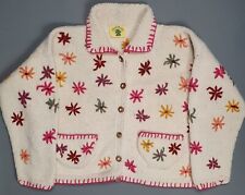 Pachamama flower cardigan for sale  BETCHWORTH