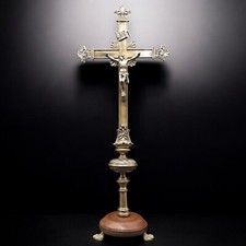 Antico crocifisso croce usato  Asti