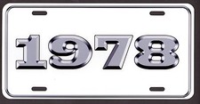 1978 license plate for sale  Tampa