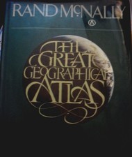 Great Geographical Atlas by Rand McNally Hardback Book The Cheap Fast Free Post na sprzedaż  Wysyłka do Poland