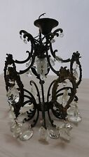 Lampadario sospensione bronzo usato  Torino