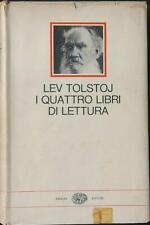 Quattro libri lettura usato  Italia
