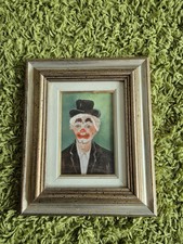 Quadro pagliaccio olio usato  Bologna