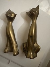 Decorative bronze cats for sale  Fulton