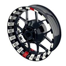 Roulette wheel sticker d'occasion  Expédié en Belgium
