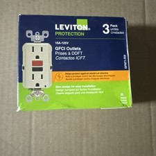 Tomadas Leviton GFNT1-R31 GFCI 3pk #8650 comprar usado  Enviando para Brazil