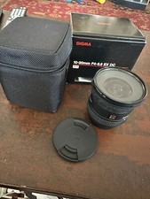 Lente de montagem Sigma 10-20mm f/4-5.6 EX DC HSM para Nikon AF-MF lente de zoom grande angular comprar usado  Enviando para Brazil