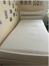 White wooden twin for sale  Burlington