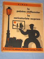 Peintre chiffonnier caricaturi usato  Sustinente