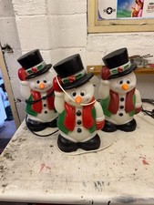 Small snowmen blowmolds for sale  OTLEY