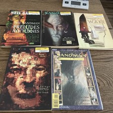 Lote de 4 Graphic Novels Sandman Neil Gaiman e Sandman Quadrinhos # 1 comprar usado  Enviando para Brazil