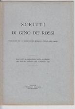 Scritti gino rossi usato  Petriolo