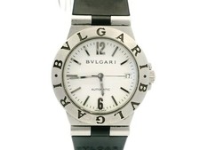 Bvlgari Diagono relógio automático 35mm aço automático e borracha preta ref. LCV35S, usado comprar usado  Enviando para Brazil