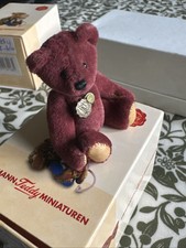 Teddy hermann burgundy for sale  LONDON
