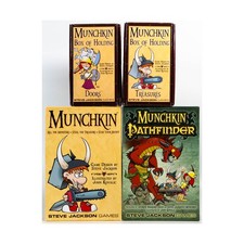 Jogos de tabuleiro SJG Munchkin Collection #65 - 2 jogos base + 2 expansões muito bom+/excelente comprar usado  Enviando para Brazil