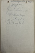 Signed 1930s hartlepools for sale  EPSOM