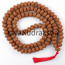 1pcs de 9 Mukhi Rudraksha Japa Mala 108+1 Miçangas | Java Indonésia Original comprar usado  Enviando para Brazil