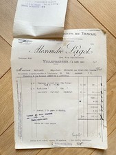 Ancienne facture laget d'occasion  Nantes-