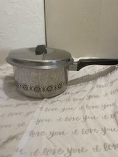 Caldeira e tampa de panela de aço inoxidável EKCO 2,0 qt Flint Ware comprar usado  Enviando para Brazil