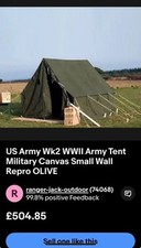 Army wwii tent for sale  WARRINGTON
