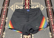 Shorts Op Rainbow Sprinter tamanho S 28/30 vintage anos 70 anos 80 Ocean Pacific T97 comprar usado  Enviando para Brazil