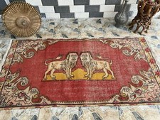Tapete vintage turco feito à mão | Tapete de área antigo de lã tribal da década de 1970 para fazenda comprar usado  Enviando para Brazil