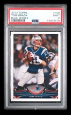 2013 Topps #100 Tom Brady; camisa azul SSP variação de imagem PSA 9 (POP 7, 6^) comprar usado  Enviando para Brazil