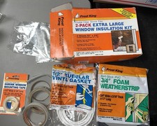 Lote de isolamento de janela e impermeabilização de intempéries Frost King – fitas, junta, tira de espuma comprar usado Lote de isolamento de janela e impermeabilização de intempéries Frost King – fitas, junta, tira de espuma comprar usado  Enviando para Brazil